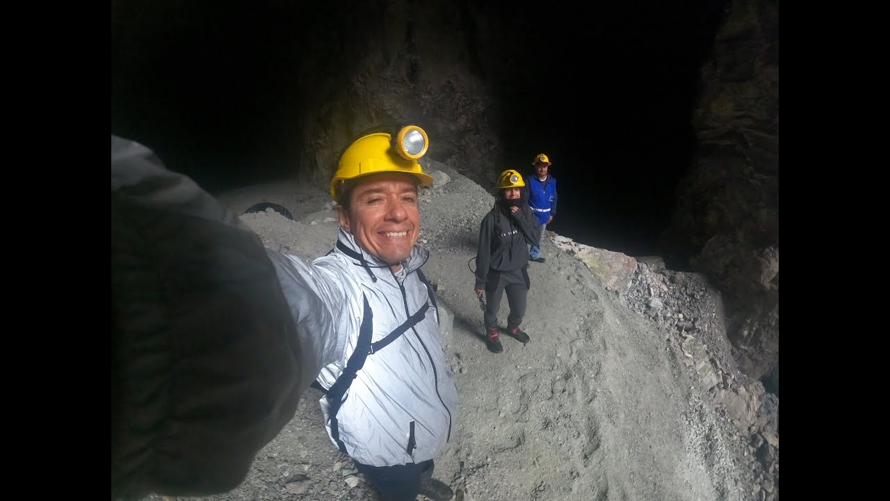 Viaje a las entrañas de la mina del volcán Puracé - Cauca / Colombia