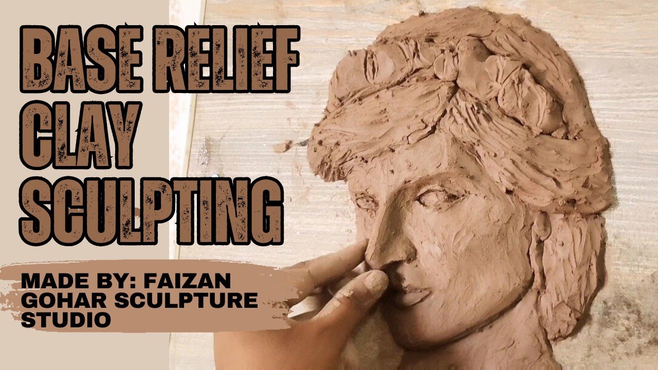 Base Relief Clay Sculpting || clay relief sculpture tutorial (Part 01)