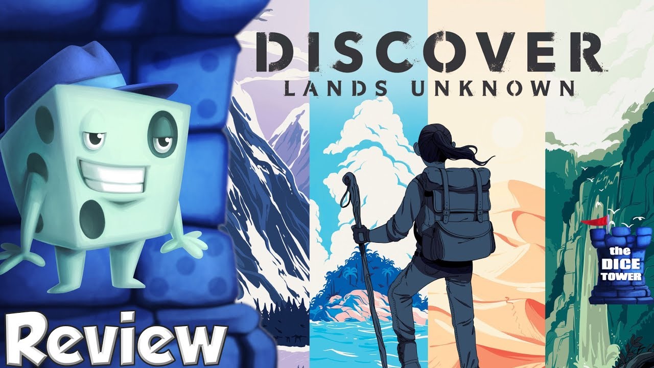 Discover: Lands Unknown Review - with Tom Vasel