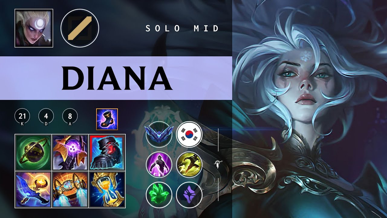 Diana Mid vs Sylas - KR Diamond Patch 26.02