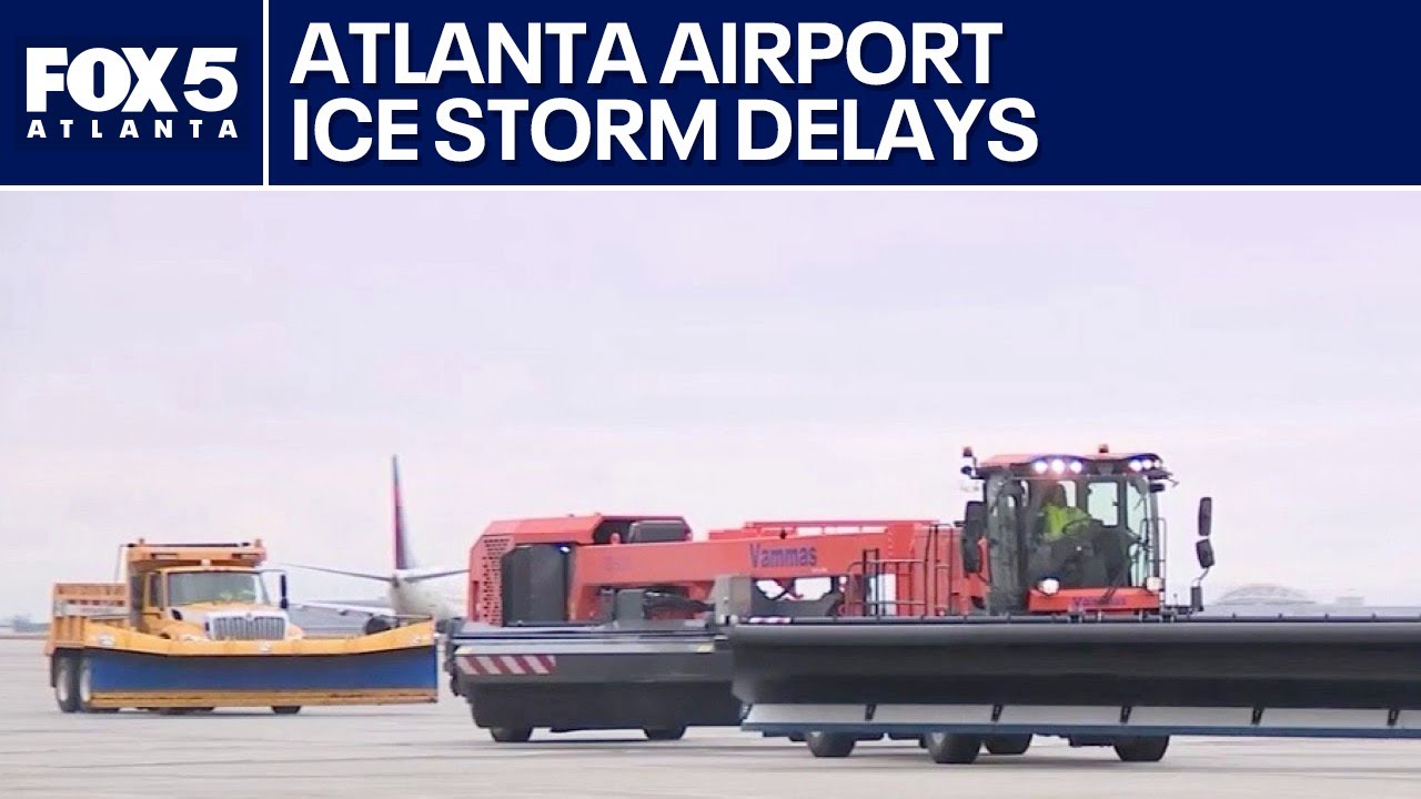 Atlanta airport working to limit delays amid ice storm | FOX 5 News