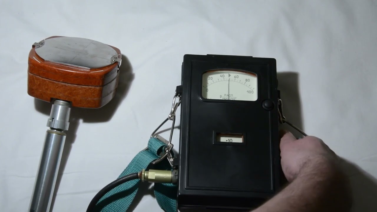 radiometr skażeń powierzchni KRB-1 - procedura uruchomienia i pomiary