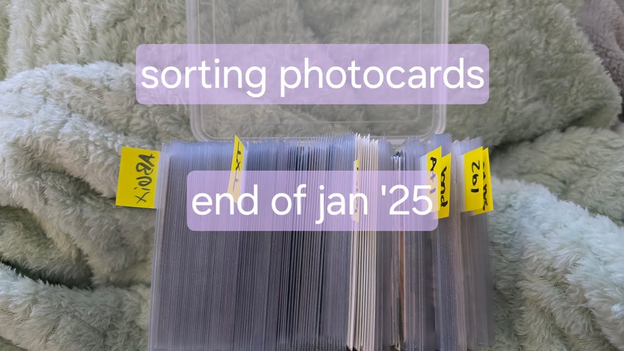 storing photocards - lesserafim, zb1, boynextdoor,  and more