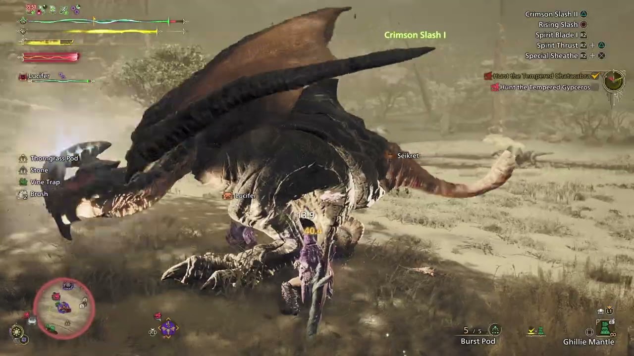 Long Sword | FAILED | 8*4 Tempered Arkveld | MH: Wilds [Part 366]