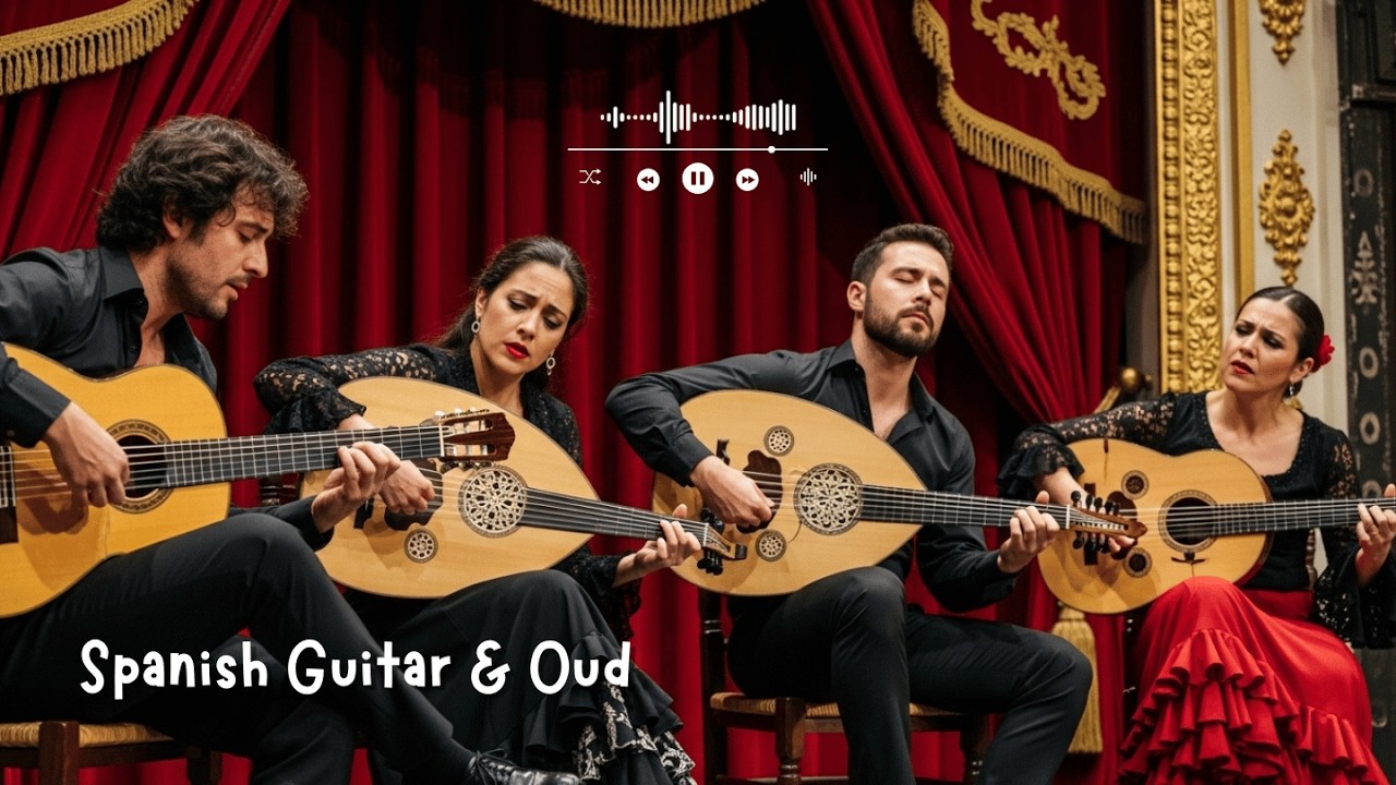 Flamenco Fusion Music for Mindfulness | Soft Oud Instrumental Flow