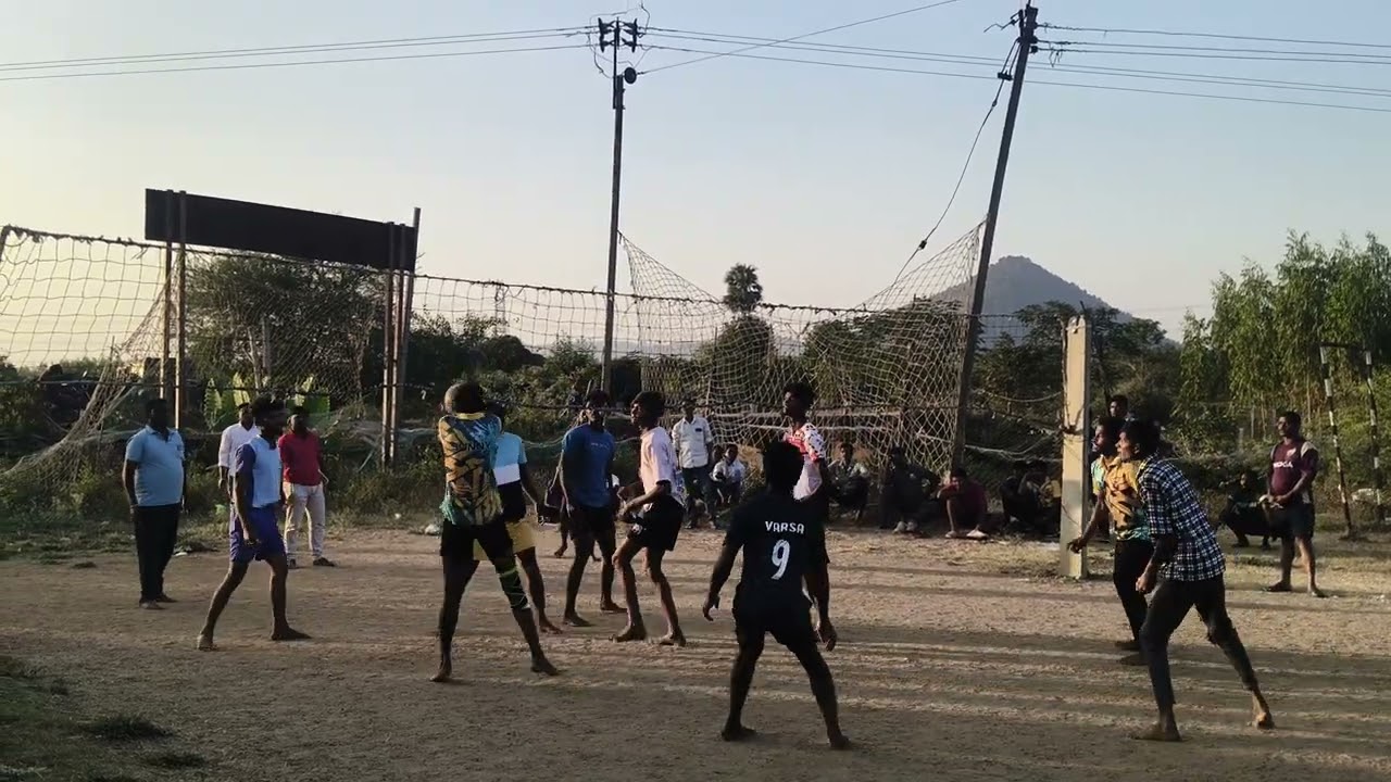 GANGULA NACHARAM 🆚 CHANDRU GONDA🏐🔥 3v3 ATTACKING 