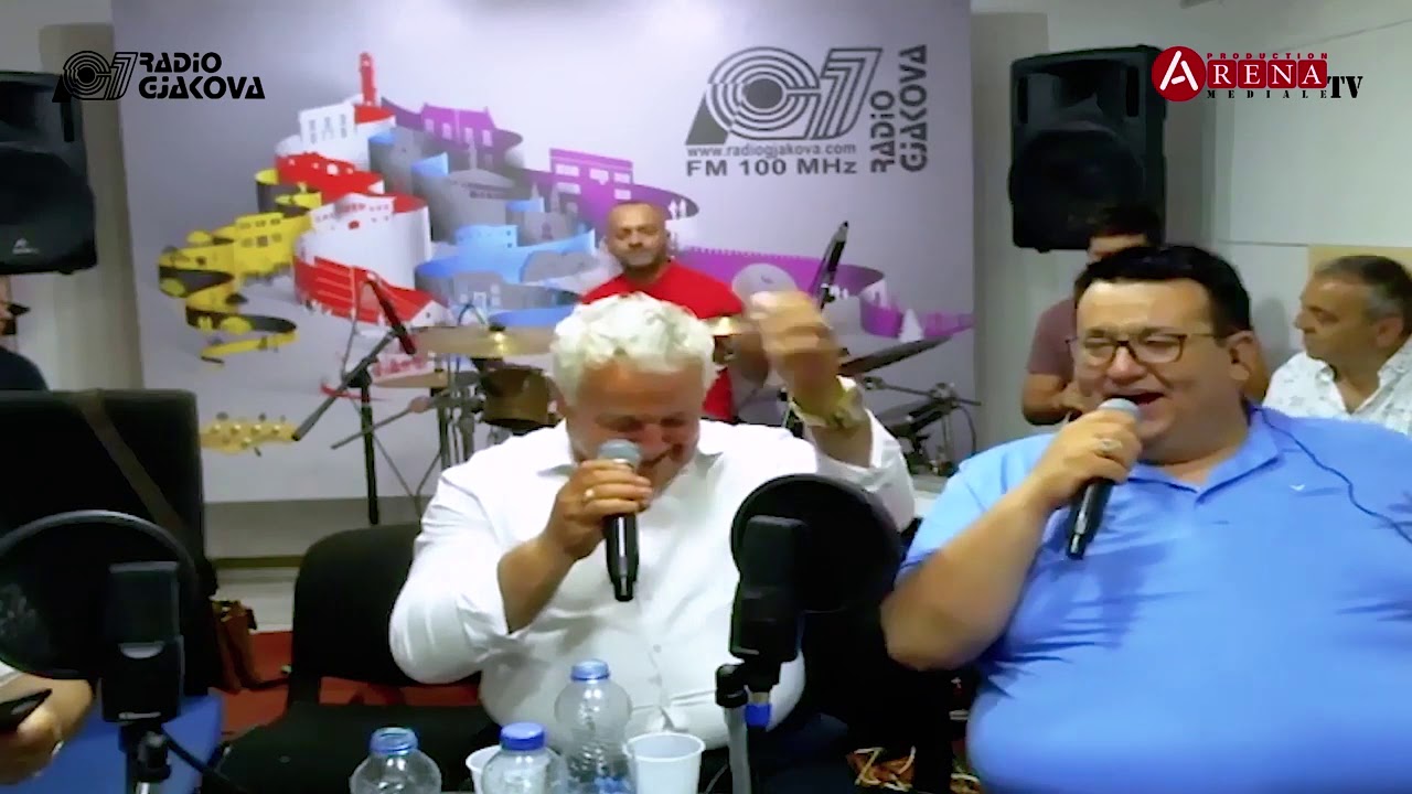 Demir Zena dhe Edi Furra & Orkestri Lirikët - Elbasan i bukur (Potpuri Live në Radio Gjakova)