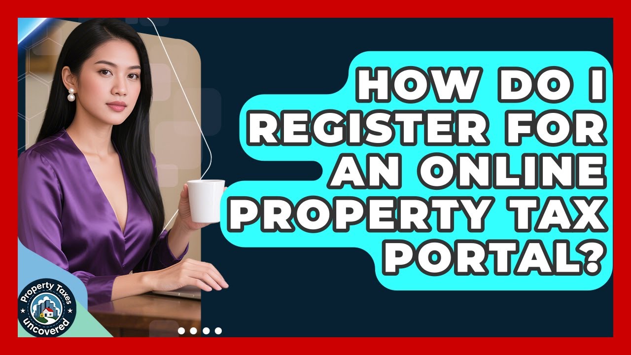How Do I Register For An Online Property Tax Portal? - Property Taxes Uncovered