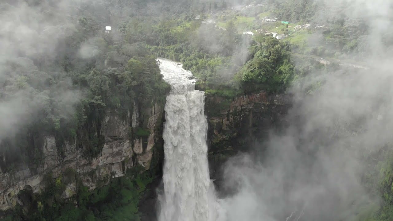 SALTO DEL TEQUENDAMA DRONE VIEW