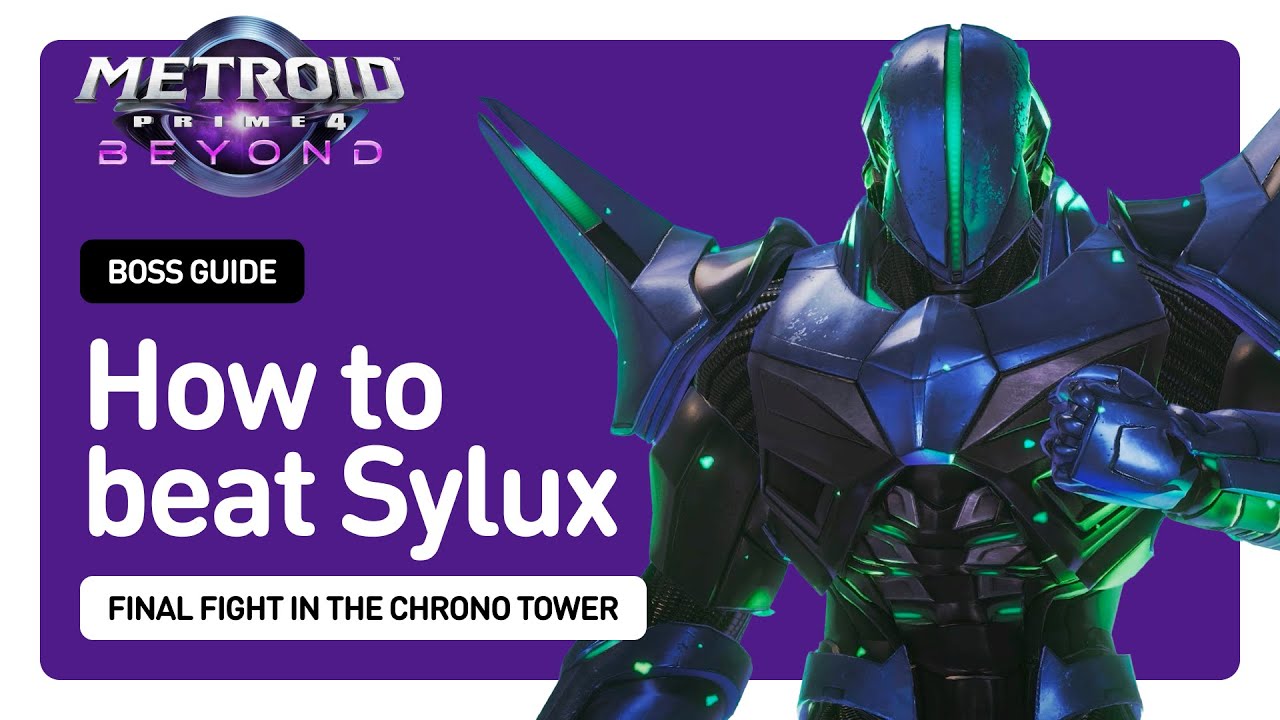 Sylux Final Encounter Boss Fight in Chrono Tower EASY and FAST – Metroid Prime 4: Beyond