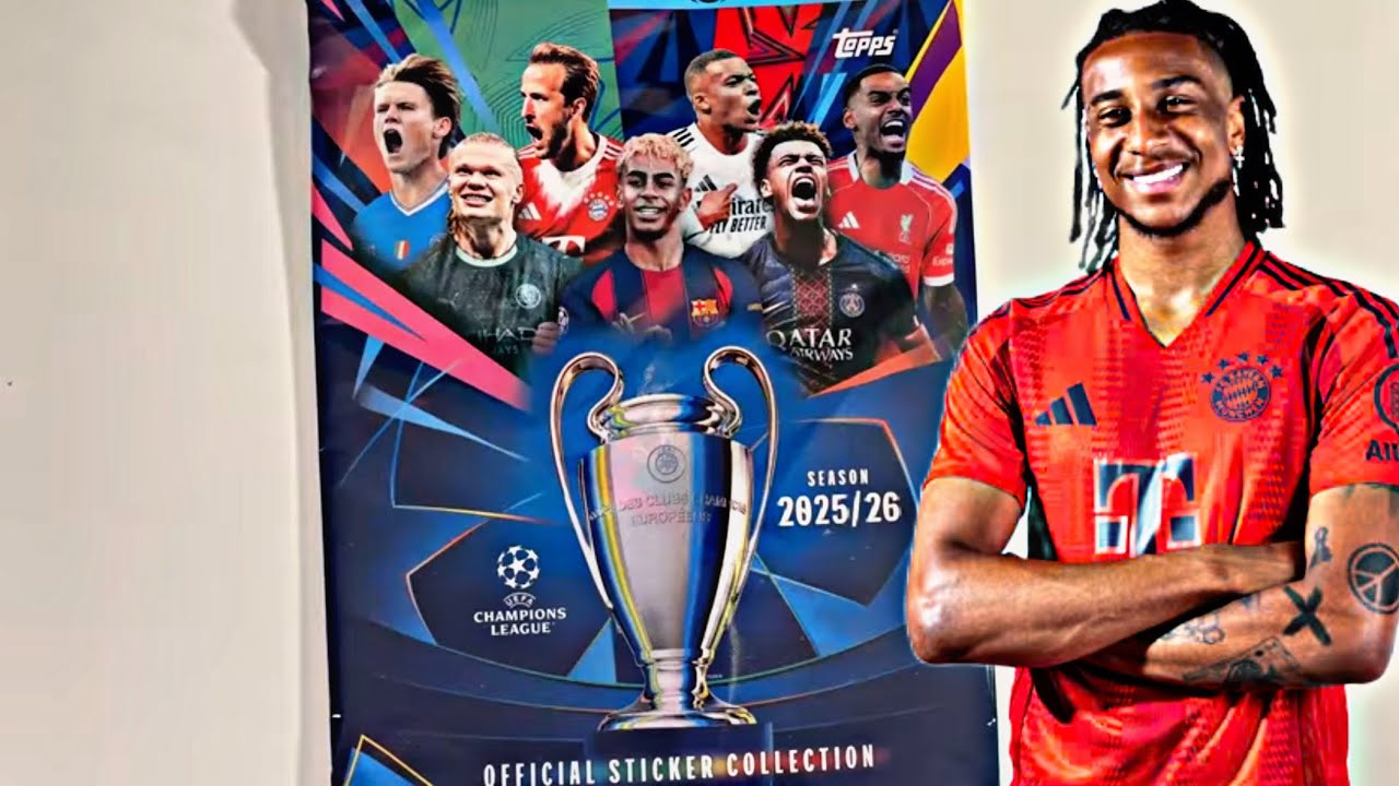 Topps Champions League Sticker 2025/2026 || Multipack Opening 