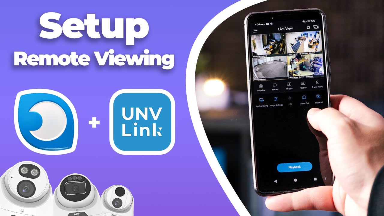 How to Setup a Uniview NVR for Remote Viewing (easiest method)