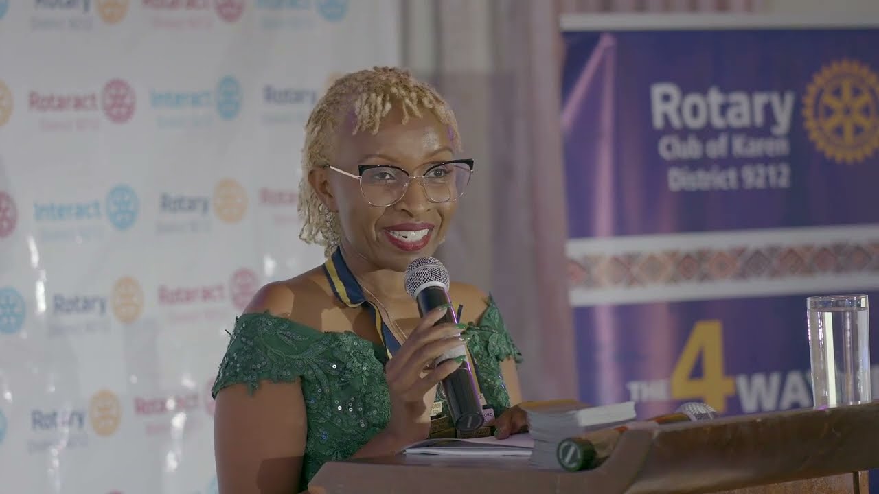 Rotary Installation Loraine's Speech
