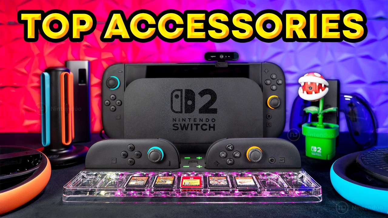 THE BEST Nintendo Switch 2 ACCESSORIES 🔥