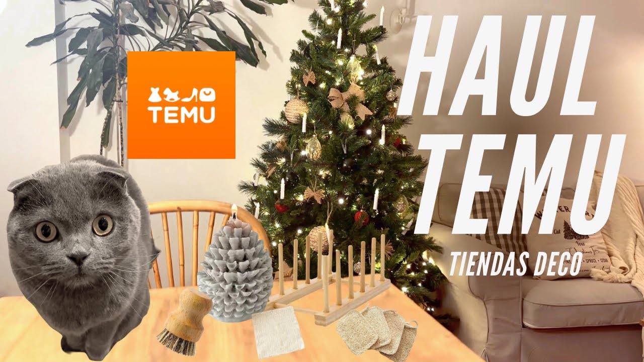 HAUL Precios INCREIBLES en TEMU 📦 Ideas para regalos 😱 Tiendas navideñas 🎄UNBOXING TEMU