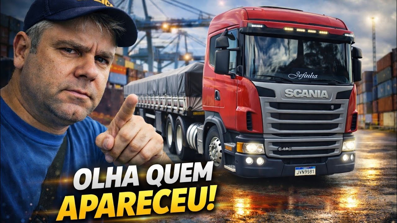 Do Porto de Santos até Conchal: olha quem apareceu na empresa!