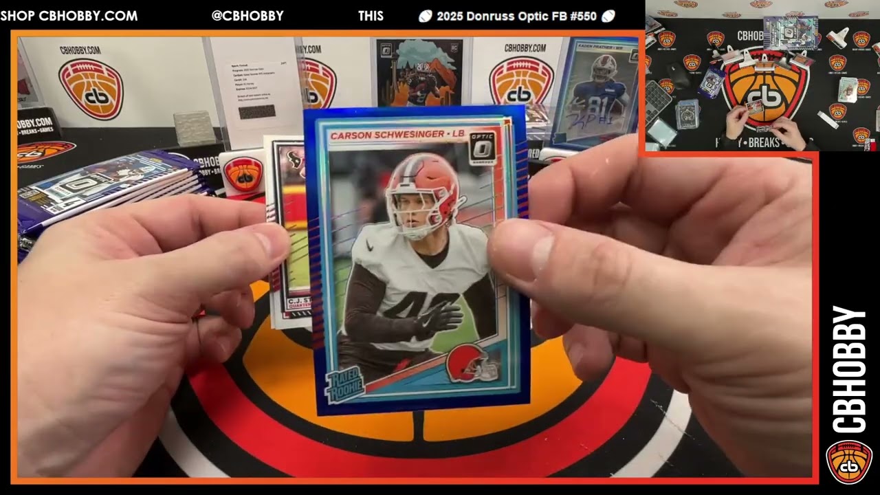 🏈 2025 Donruss Optic FB #550 🏈