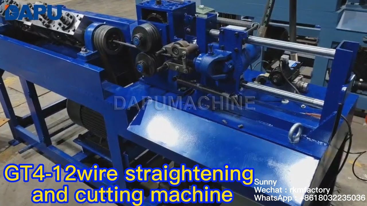 GT4 -12wire straightening and cutting machine
