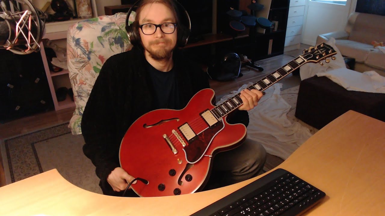 Epiphone 1959 ES- 355 Demo With BIAS FX2 And Talking About It