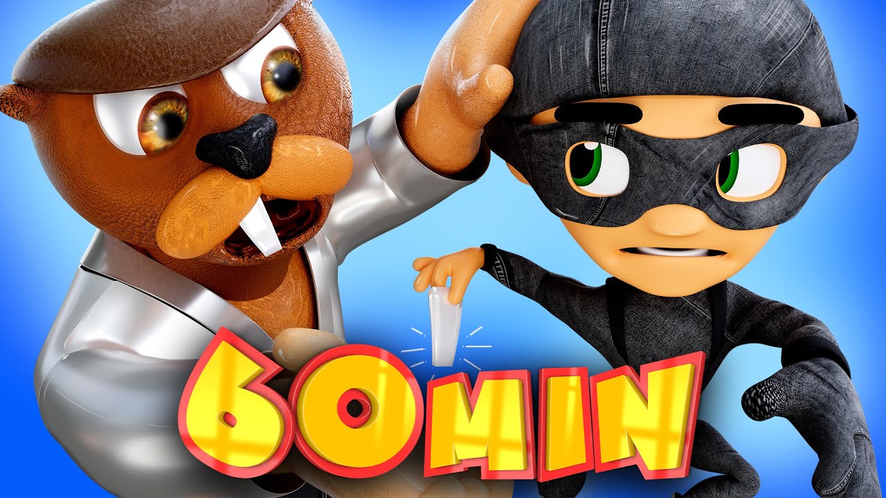 Trrr-ra-ta-ta! Hello Beaver | Mega Compilation | D Billions Kids Songs
