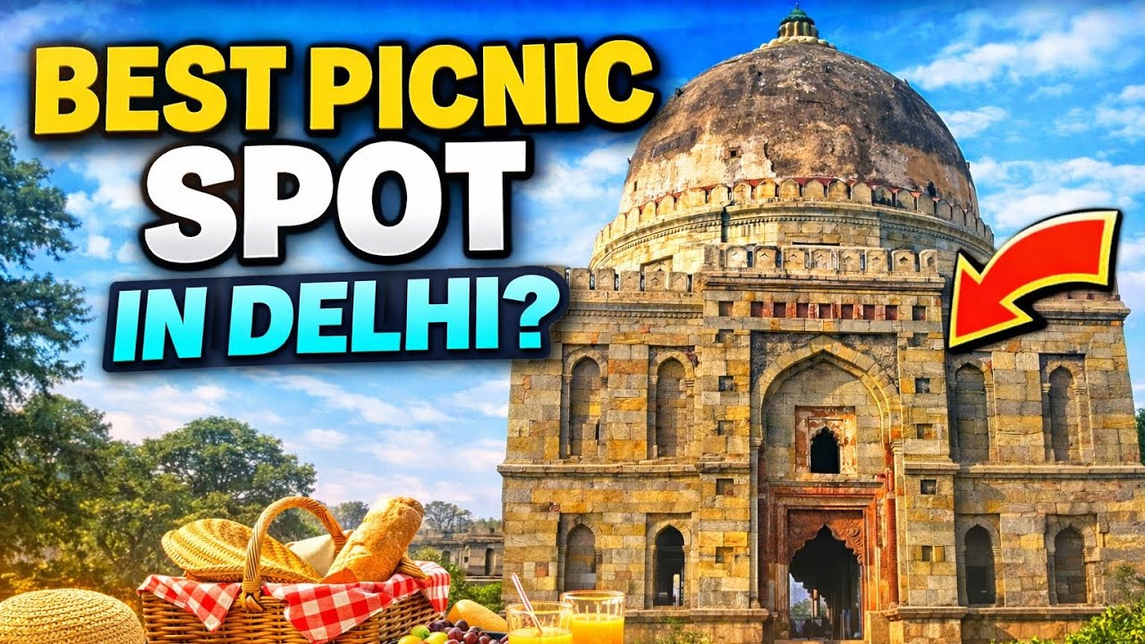 Perfect Picnic Day at Lodhi Garden | Hidden Peace in Delhi 🌿#viralvideo #tamil#delhi 