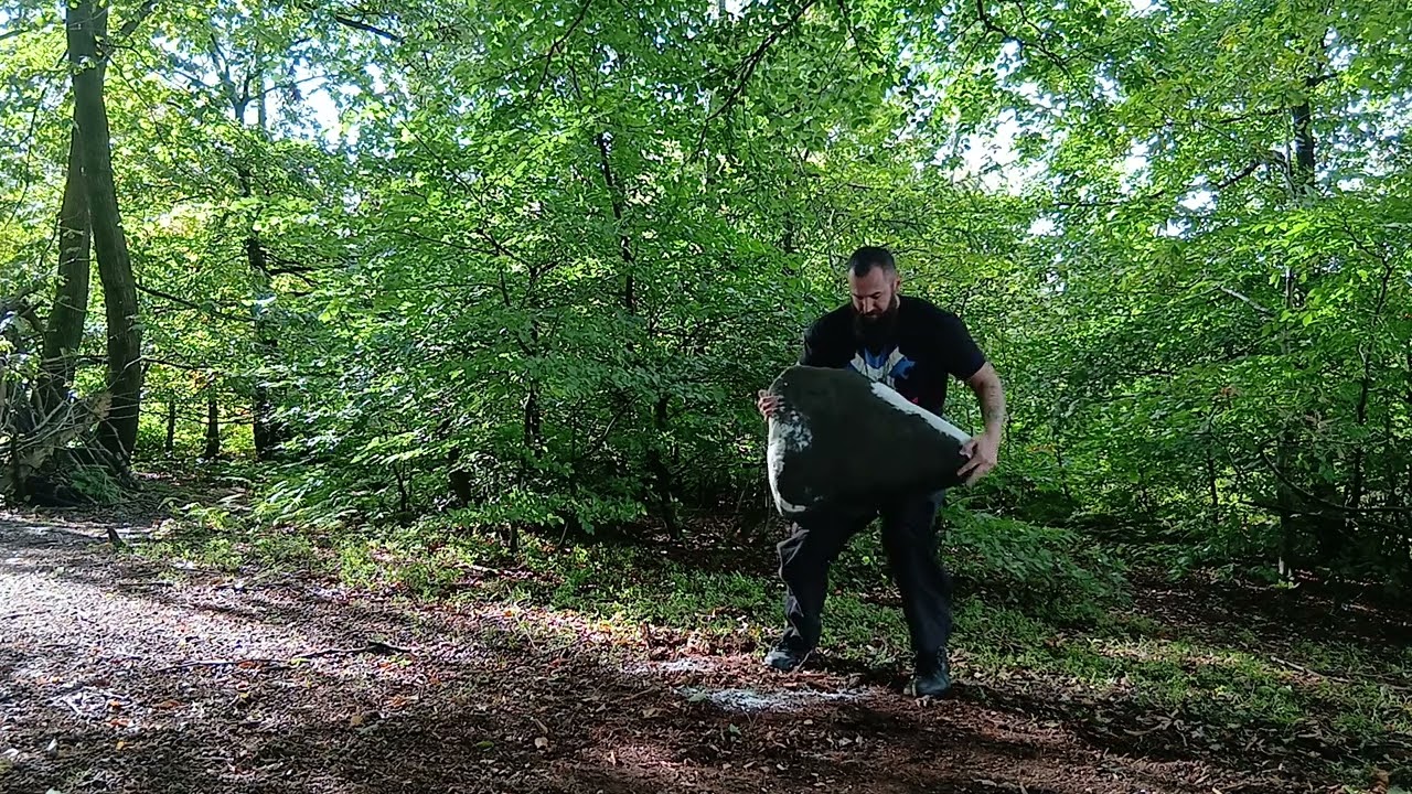 177kg Glenochil stone #stonelifting #stonelifter #strongman 