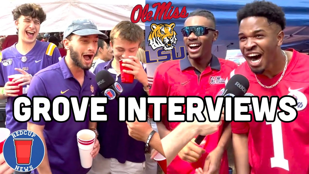Интервью Оле Мисс против LSU Grove — HOTTY TODDY