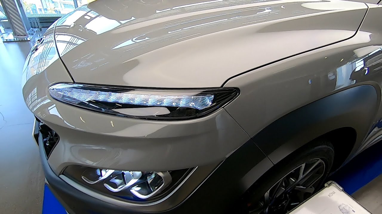 2021 Hyundai Kona Hybrid Facelift Exterior & Interior | Walkaround, First Look