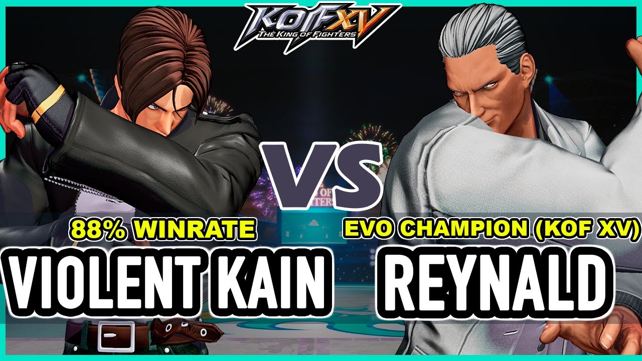 KOF XV 🔥 Reynald (Geese/Krohnen/Luong) vs Violent Kain (Rock/Kyo/Iori) 🔥 Steam