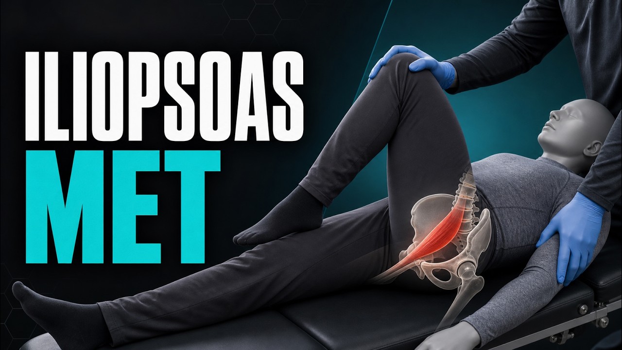 Muscle Energy Technique for iliopsoas muscle English