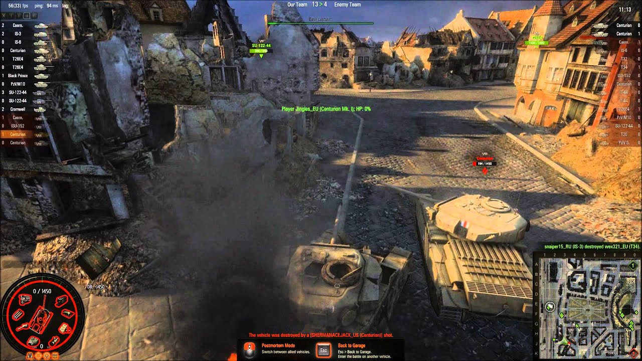World of Tanks - Patch 8.1 Preview - Centurion Mk I Tier 8 Medium Tank