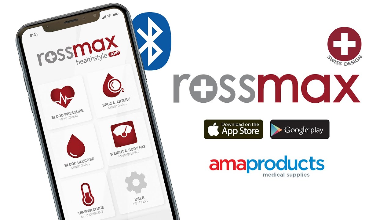Rossmax Healthstyle App