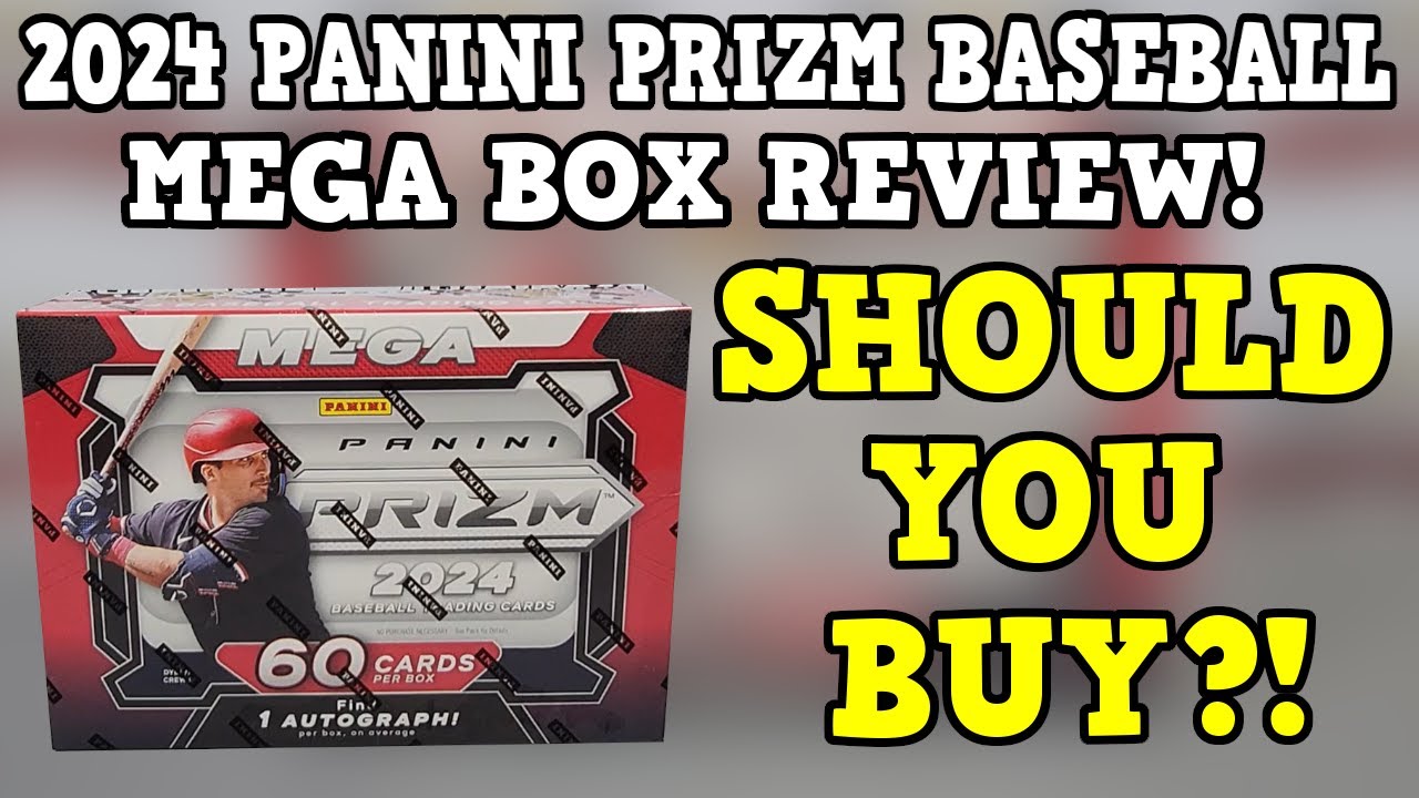 СТОИТ ЛИ КУПИТЬ?! Открытие и обзор мегабокса Panini Prizm Baseball 2024!