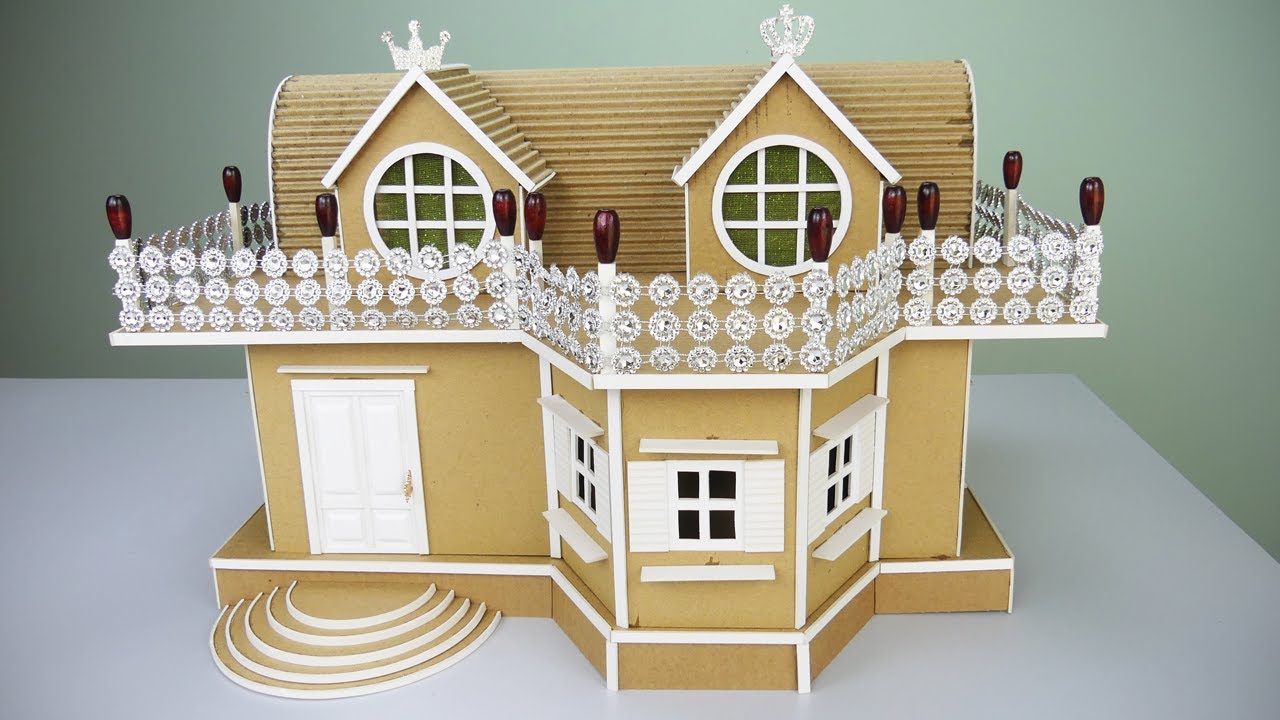 Cardboard House #23  DIY House Project with Dimension | see and do