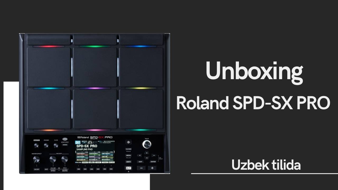 UNBOXING SPD-SX PRO Uzbek tilida