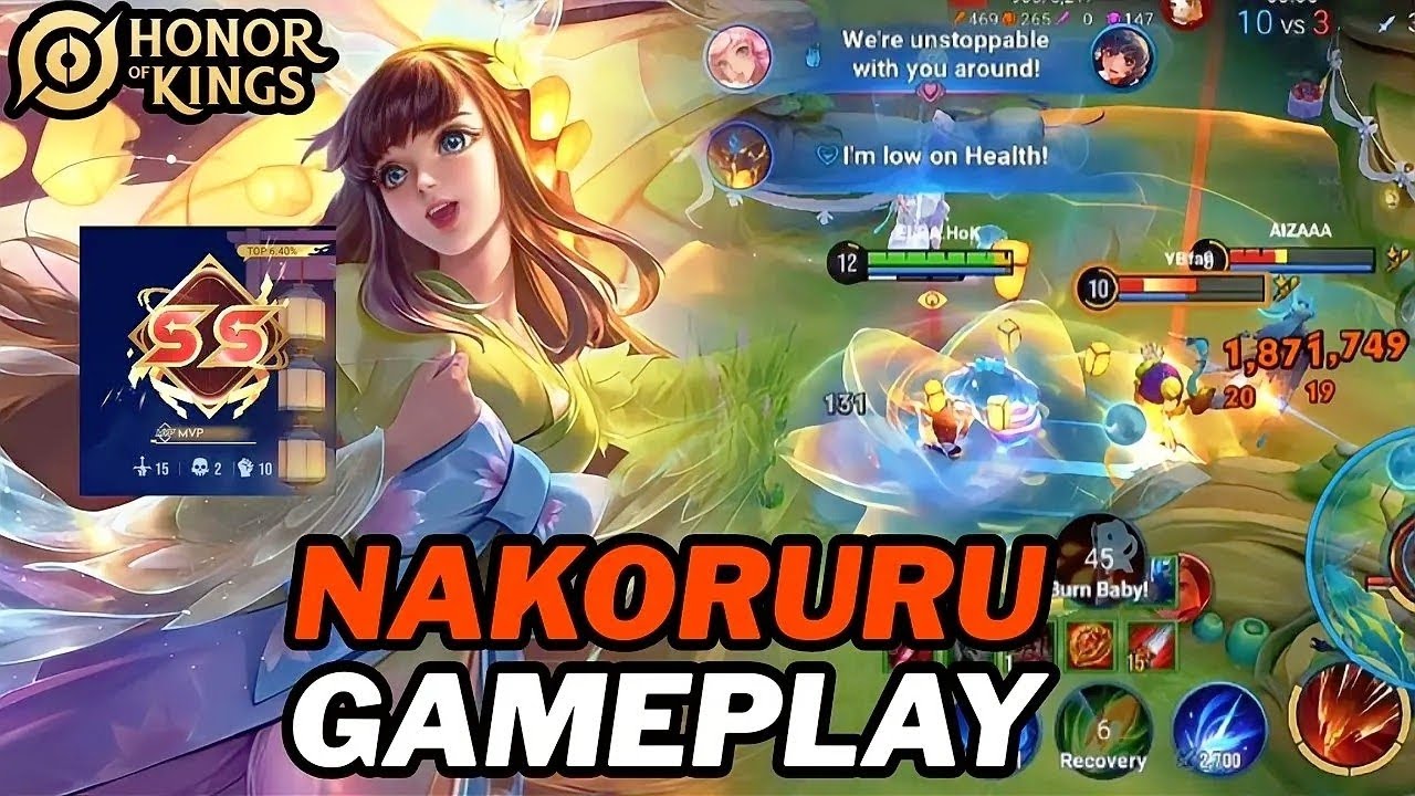 NAKORURU JUNGLE GOT SS! | GAMEPLAY - Honor of Kings