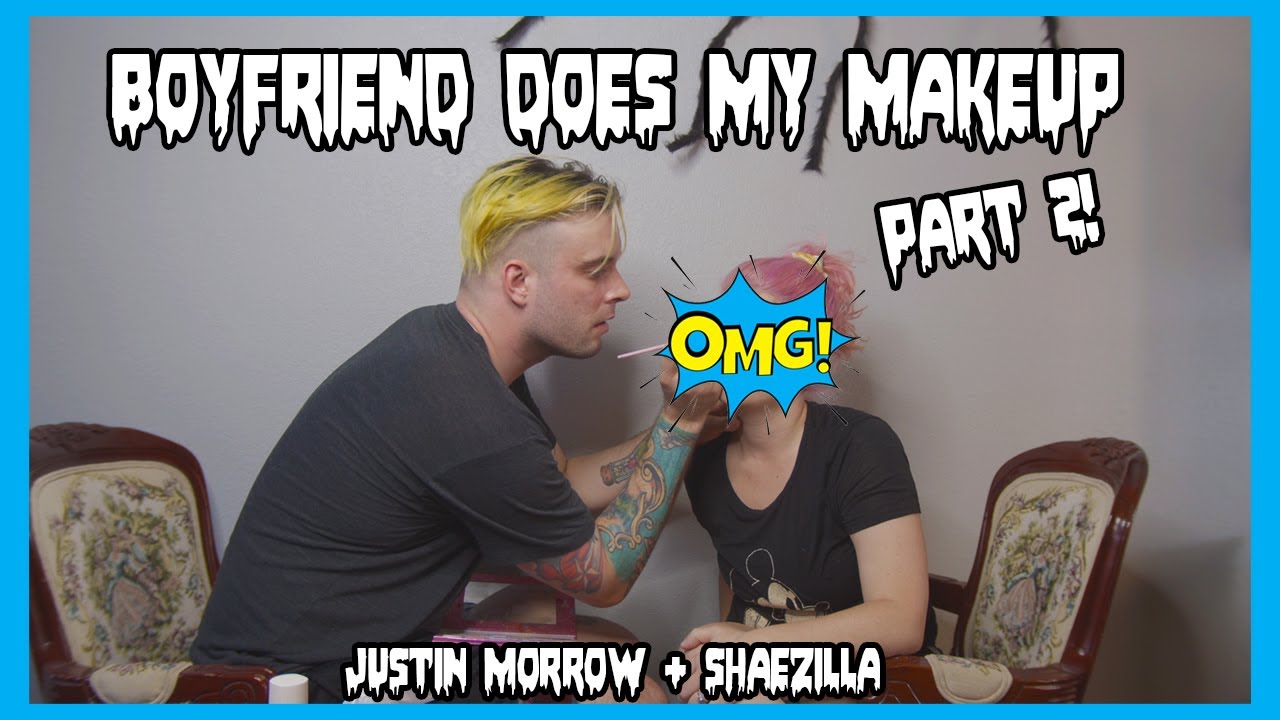 Boyfriend Does My Makeup ROUND 2!