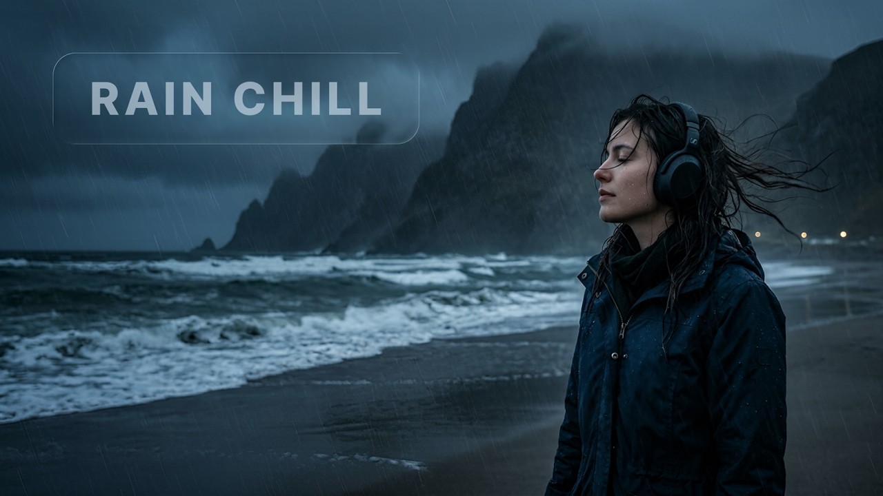 Rainy Night Chill Music 🌧 Deep Chillstep Mix for Relaxing and Thinking