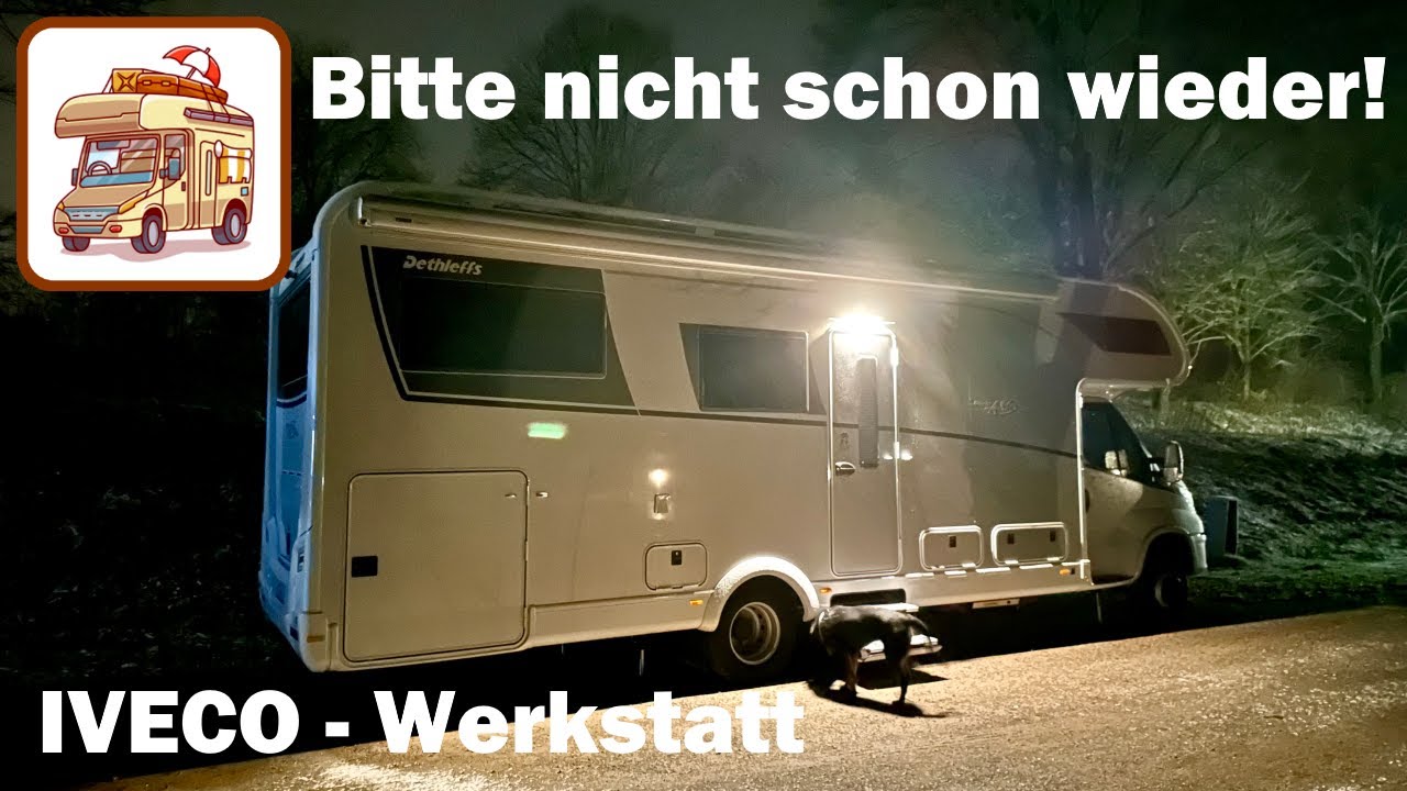 Wieder mit dem Wohnmobil zu Iveco, es gab ungewöhnliche Geräusche aus Richtung Getriebe #106