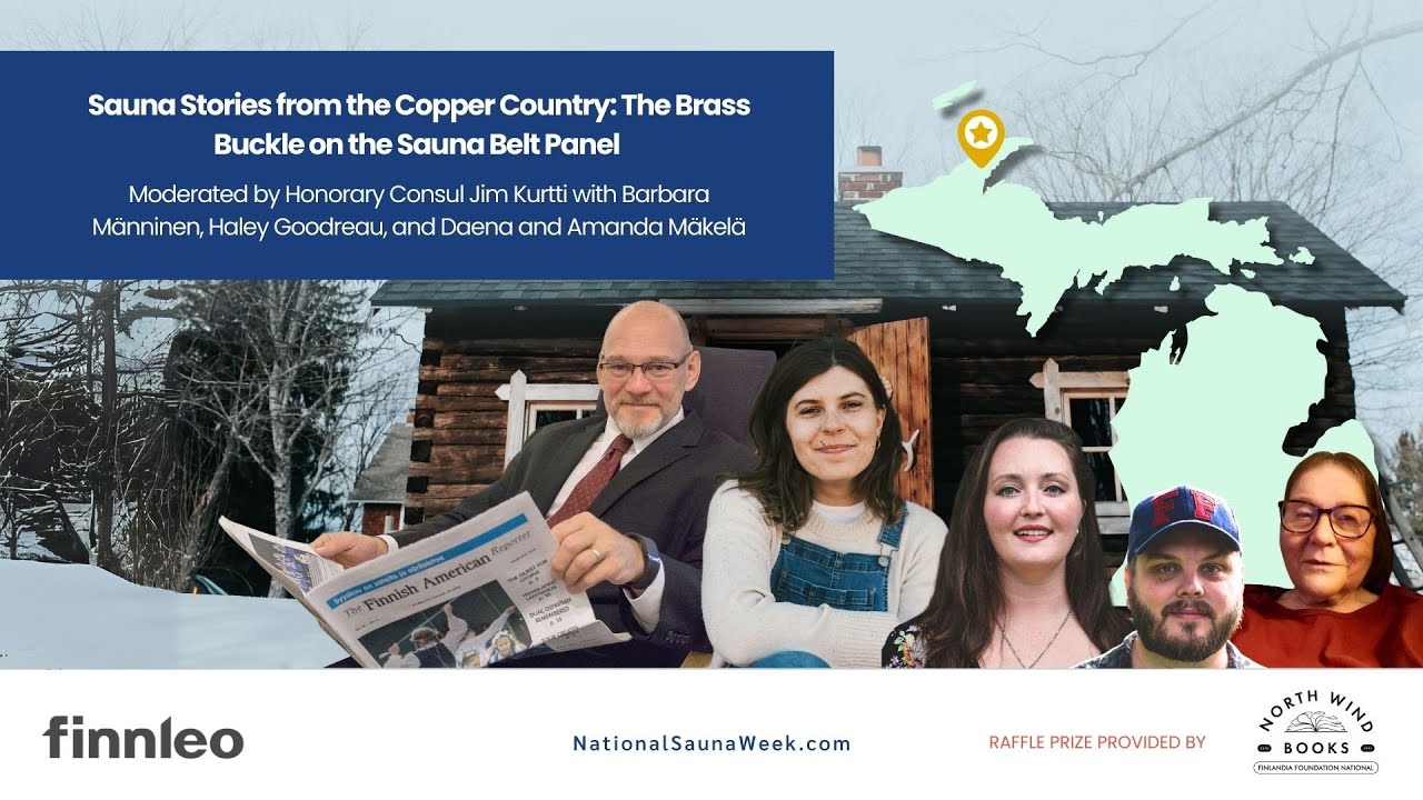 National Sauna Week 2025 Session 6 | Sauna Stories from Copper Country: Brass Buckle on Sauna Belt