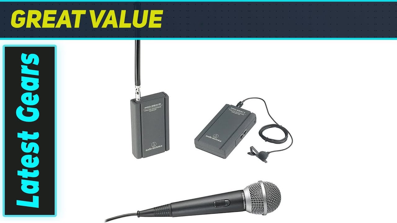 Audio-Technica ATR288W TwinMic: Your First Wireless Mic System?