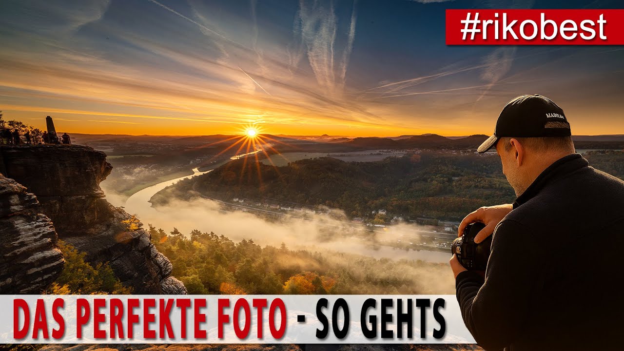 Das perfekte Foto - Sonnenaufgang Fotografieren in der S&auml;chsischen Schweiz - FASSUNGSLOS SCH&Ouml;N