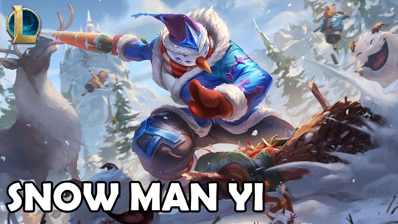 Snow Man Yi Skin Spotlight from League of Legends