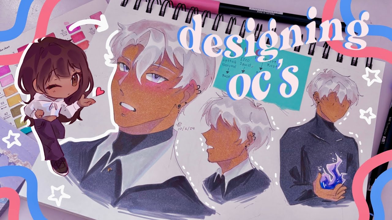 CHARACTER DESIGN GUIDE [exposing tips & tricks] 🌷