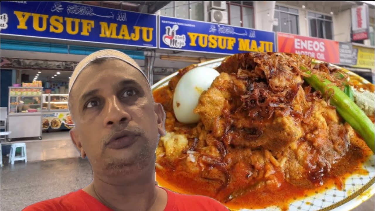 NASI KANDAR REMPAH GILING PENANG. YUSUF MAJU RESTORAN. BUTTERWORTH. PENANG.