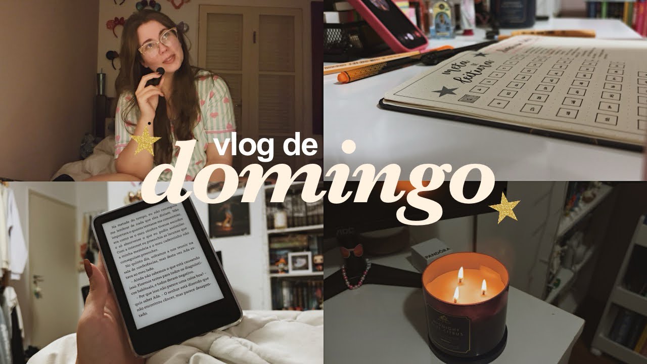 vlog de domingo para recarregar as energias 💆🏼‍♀️🕯️✨