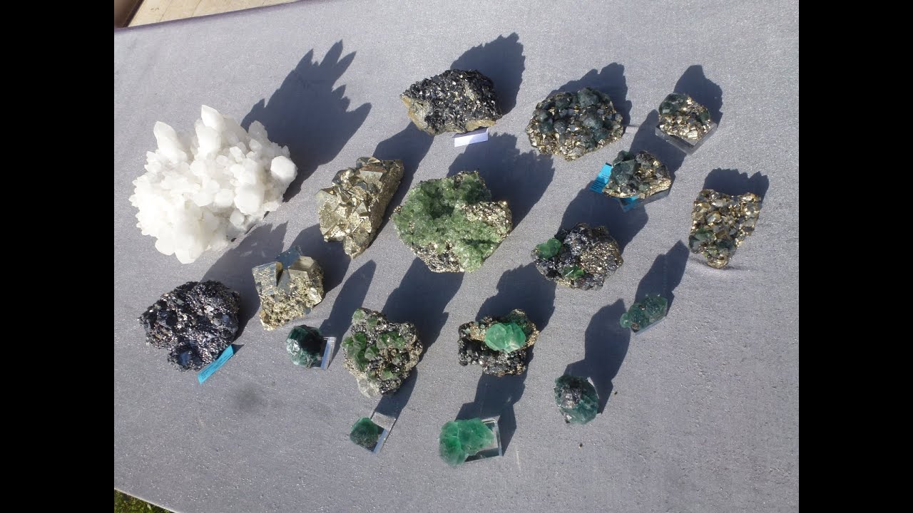 Mineralien # 1002 - Neue Fluorite und weitere Mineralien aus Peru