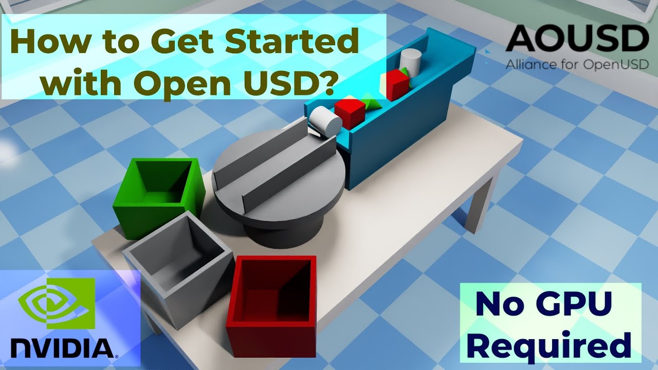 How to Get Started with Open USD | Even Without a Graphics Card | Setting Up Open USD Python SDK