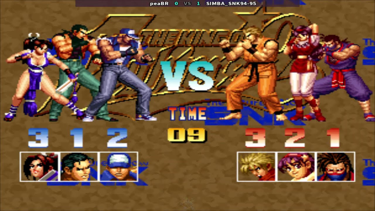 The King of Fighters '95 || peaBR (BR) vs SIMBA_SNK94-95 (PE) || Play Date 28 July 25