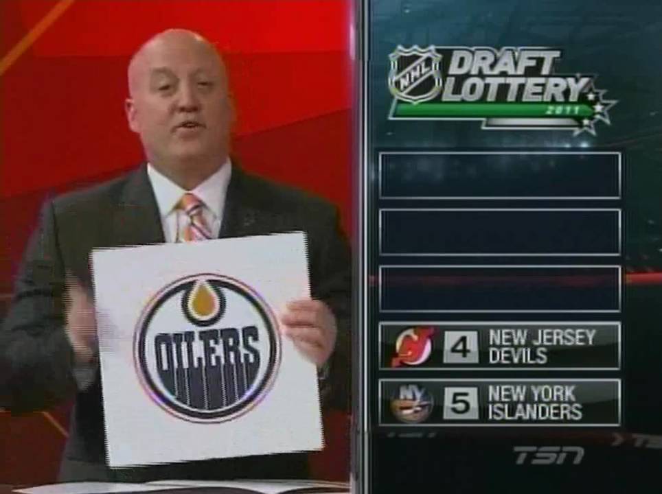 2011 NHL Draft Lottery - Edmonton Oilers Gets The First Overall Selection (April 12)
